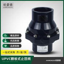 Check valve for water pump Sewer pipe water pipe PVC one-way valve Fish tank stop valve power outage anti-reflux 25 40