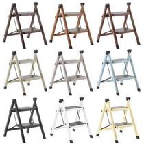 ladder step stool aluminum alloy step stool home two folding
