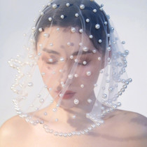 Wedding Photo Pearls Head Yarn Bride Brigade Clawed Wedding photography Props Head Yarn personal Write a real mix of little things