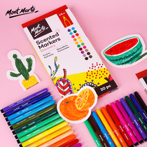 Montmart watercolor pen set 12 color Primary School students drawing pen tools kindergarten children color pen art painting brush color pen