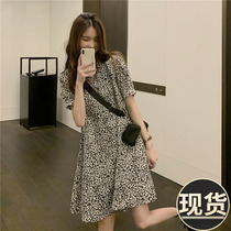 Womens new summer chiffon BAO WEN design sense niche fairy all-match Korean version loose belly cover machine girl