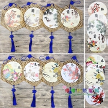 Kindergarten classroom wall decoration materials supplies plum orchid bamboo chrysanthemum spring summer autumn and winter bamboo weaving creative air hanging