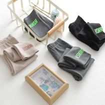 Girls bottom pants Spring autumn outside wearing childrens baby girl thin money CUHK child pure cotton long pants foreign air child clothing pants