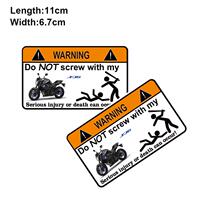  KODASKIN new Yamaha XJ6 special creative modified fuel tank warning sticker decal waterproof car sticker