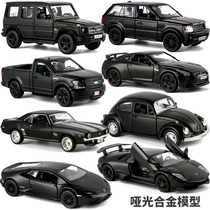 Metal 1 36 simulation Lamborghini car model Open Door return pendulum childrens toy boy gift