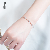 The twelve constellation sterling silver bracelet female ins niche design Korean simple personality student girlfriends first jewelry birthday