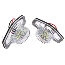 Suitable for fly-degree JAZZ18LED Licence lamp white light big plug license plate lamp number plate lamp 2