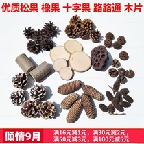 Pine cones ACORN cotton jewelry kindergarten hand-shot props Bouquet decoration diy home ins Christmas pine ball