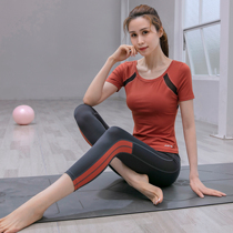 Summer yoga dress female size sexy fat mm fitness sports suit professional running loose slim quick dry clothes