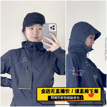 ARCTERYX ancestor bird Squamish Noddin Norvan male and female light wind and wind shell skin coat