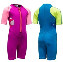 2MM childrens swimsuit girl middle-aged boy diver suit sunscreen student warm and thick swimsuit