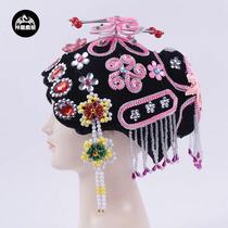 Creative womens bag Yangko Peking Opera Drama Drama Tsing Yi Pretty Flower Dan Headdress Ancient Coat Little Matchmaker Bikini Small