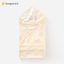 Tongtai newborn baby huddled newborn summer cotton double-layer Gary bag spring and summer male baby swaddling scarf