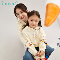 Yin Mantong Girl Clothing Girl Spring Sweatshirt National Wind 2022 New Mother Women Dress Kinder Hat Childrens Blouse Spring