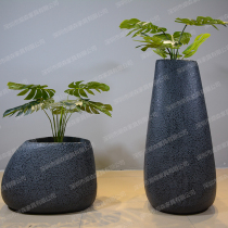 Eurostyle Minimalist Ground Large Vase Hotel Interior Flower Arranger Dry Flower Basin Mall Softsuit FITTED SPECIAL SWING PIECE