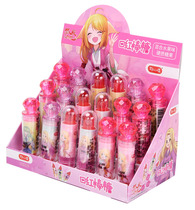 Good mood Fruit sugar Fun lipstick sugar Fox Demon little matchmaker play sugar Childrens holiday creative gift set