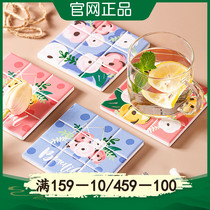 Liv home LifeVC fashion multi-purpose ceramic mat tea cup mat marble insulation pad official website