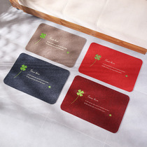Carpet Home Bedroom Entrance Door Access Mat door cushion Kitchen Bathroom Doorway Water Absorbing Footbed Anti-Slip Mat Ground Mat