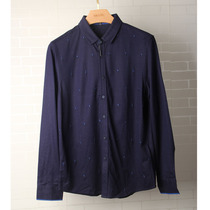 Veable Home Men Summer long sleeves T-shirt cool and breathable small turnover Fashion 100 Hitch Professional Shirt X