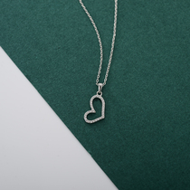 Special sale love link happy silver pendant heart shape (not chain) couple gift LP1145F