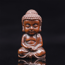 Huang Yangs old sculptures such as the Buddha statue Buddha Statue handlebar piece Wendy Play Handicraft Swing Piece Wooden Sculpted Gift Antique