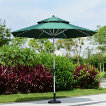 Outdoor Shading Large Umbrella Side Column Umbrella Sun Umbrella Milk Tea Shop Outside Swing Insert Table Middle Umbrella Milan Umbrella Courtyard Umbrella