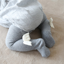 Han Chunqiu childrens pantyhose baby socks cotton angel wings pantyhose baby Joker leggings stockings