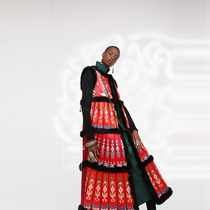  Cloud decoration totem original womens outerwear Handmade old embroidery ethnic style Phoenix temperament Harajuku raw edge Chinese outerwear