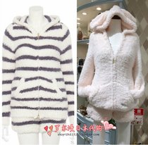 Japan Soft Honeys Rabbit Ears Soft Cotton Sleeping Clothes Lady Autumn Winter Sleeping Gown Home Suit Suit