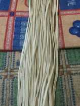 Cowhide strip whip material harness accessories woven leather strips strong and durable length 1 5 meters wide 3 mm