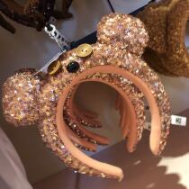 Japan USJ Universal Studios Timu bear cubs sequins cartoon cute hairband