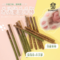 Kitty Grindle Stick Wood Sky Levette Cat Mint Bugs Nibble Nibble Nibble Nibble Cat Biting Teasing Cat Sticks Grindle Teeth Cat Snacks Supplies