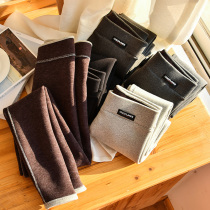 Gush bottom pants woman external wearing autumn and winter thickened lengthened cant afford ball winter lengthened tall and thin cotton pants