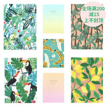 Spot Wrap British imported artist creative pattern bronzing texture notepad notebook A5A6 size