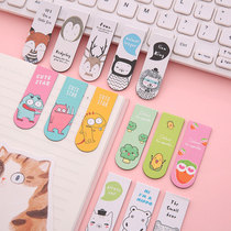 Students use Korean creative small gift magnet bookmarks cartoon cute magnetic bookmarks classical Chinese style bookmarks