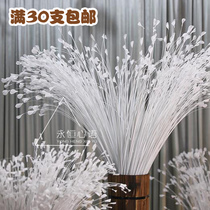 New wedding decoration props scene layout Peacock grass butterfly grass flower fake flower simulation flower arrangement long onion grass