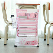 Book bag desk storage students day side hanging book bag hanging bag hanging book bag animation girl hanging cute