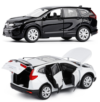 1:32 metal simulation honda honda CRV six-open door sound and light return metal model off-road vehicle toy decoration