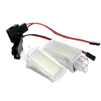 Suitable for Audi A2 A3 A3 A4 A4 S4 RS4 head-on lights 18LED door edge light white light transparent frame 2