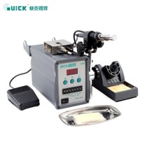 QUICK 376D 376DI automatic soldering station automatic soldering machine with foot switch