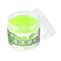 Lingsnake keyboard cleaning mud soft glue for car outlet mesh and various gaps green plant leaf surface