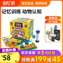 British Think Tank Brain Melon Memory Card Book Box Enlightenment Mathematical History Puzzle Parenting Game Toy Gift Box