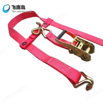  Extra thick 5-ton wrecker bundled belt fastener Tire fixing tensioning tensioner Trailer rope rescue vehicle accessories