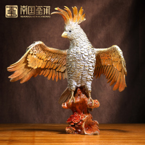 New Chinese Creative Parrot Pendulum pieces Living room Xuanguan Home Decoration Goods Owner Office Decorations upscale