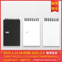 Japanese stationery appreciates Midori Patto speed-flip square coil with portable portable copy