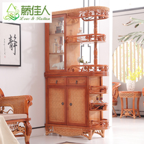 Rattan beauty rattan wine cabinet living room locker room hall cabinet living room porch off cabinet rattan hotel cabinet rattan cabinet HT