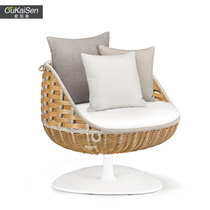 Nordic outdoor furniture imitation of sofa chairs combined outdoor garden garden balcony sunshine room leisure