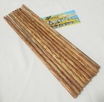 Natural solid wood coconut wood chopsticks imported high temperature and not easy deformation tableware 10 log coconut wood chopsticks