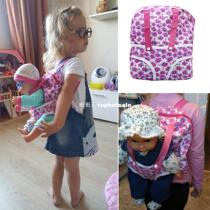 Doll Accessories Bag Backpack Fit 43cm newborn baby Zapf Dol