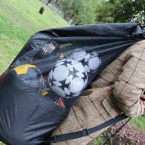 large size football bag big net bag training bag big net